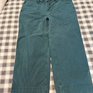 Duluth Trading Co Deep Teal Flare Jeans
